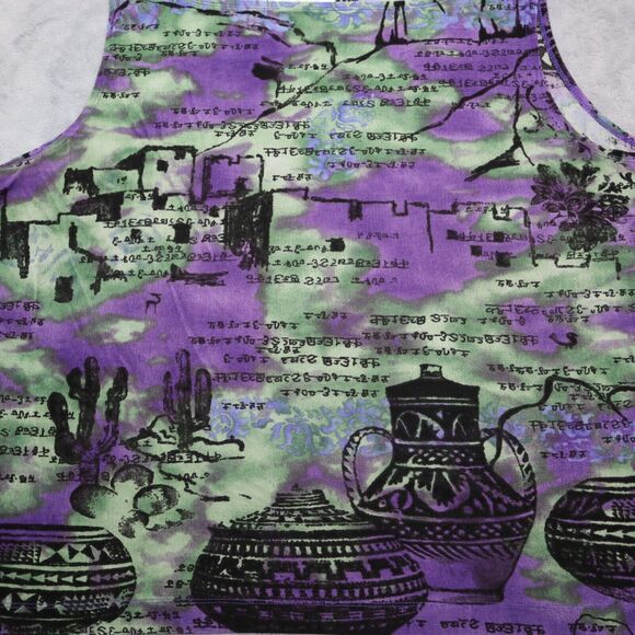 French Laundry Shirt Womens XL Purple Printed Boat Neck Sleeveless Tank Top - Picture 10 of 15